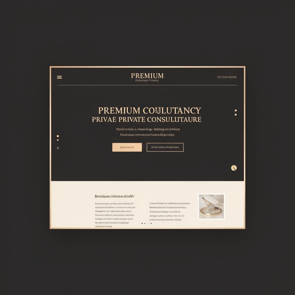 Private Consultancy Website — case study