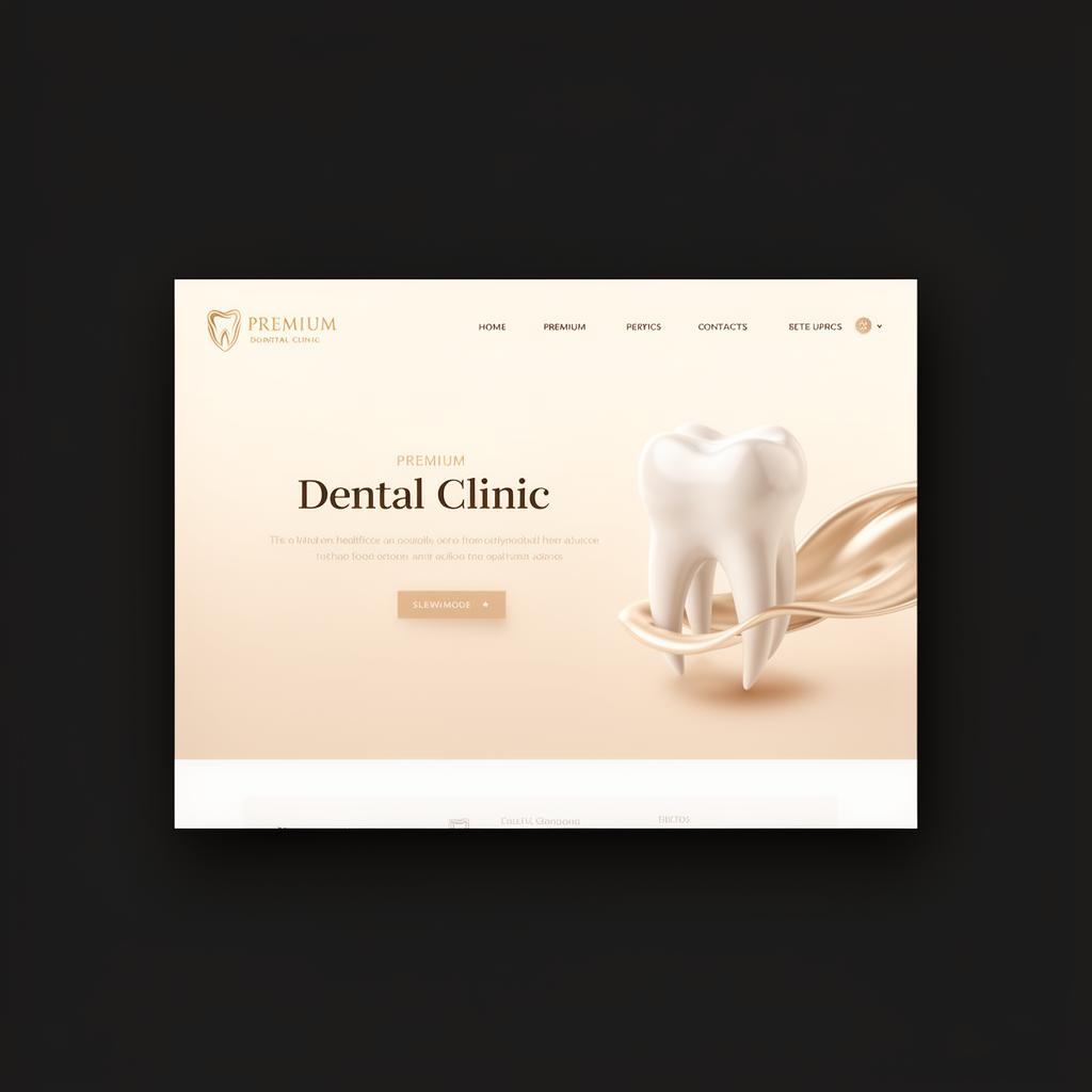 Premium Dental Clinic Website — case study