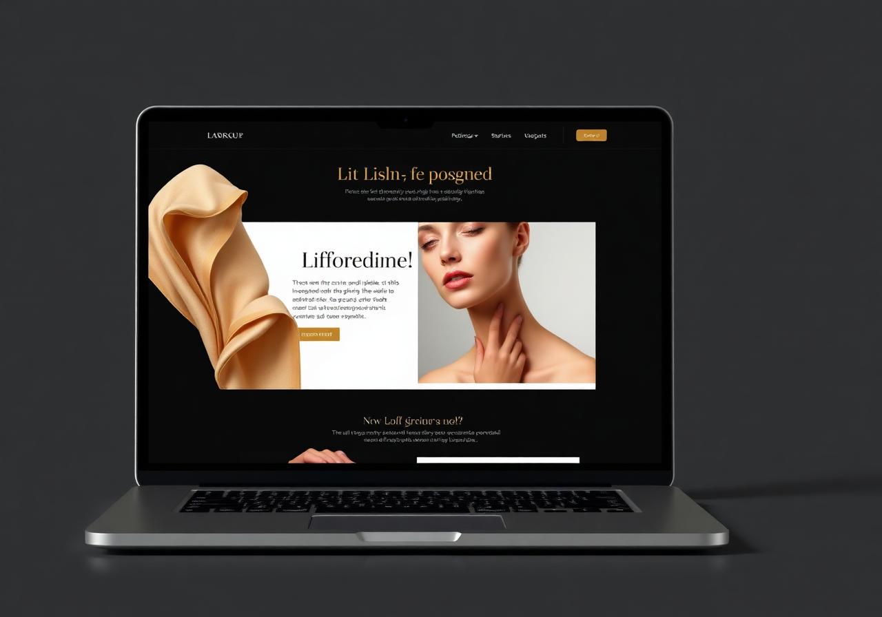 The Aesthetic Studio — premium website concept for Beauty / Aesthetics / Wellness